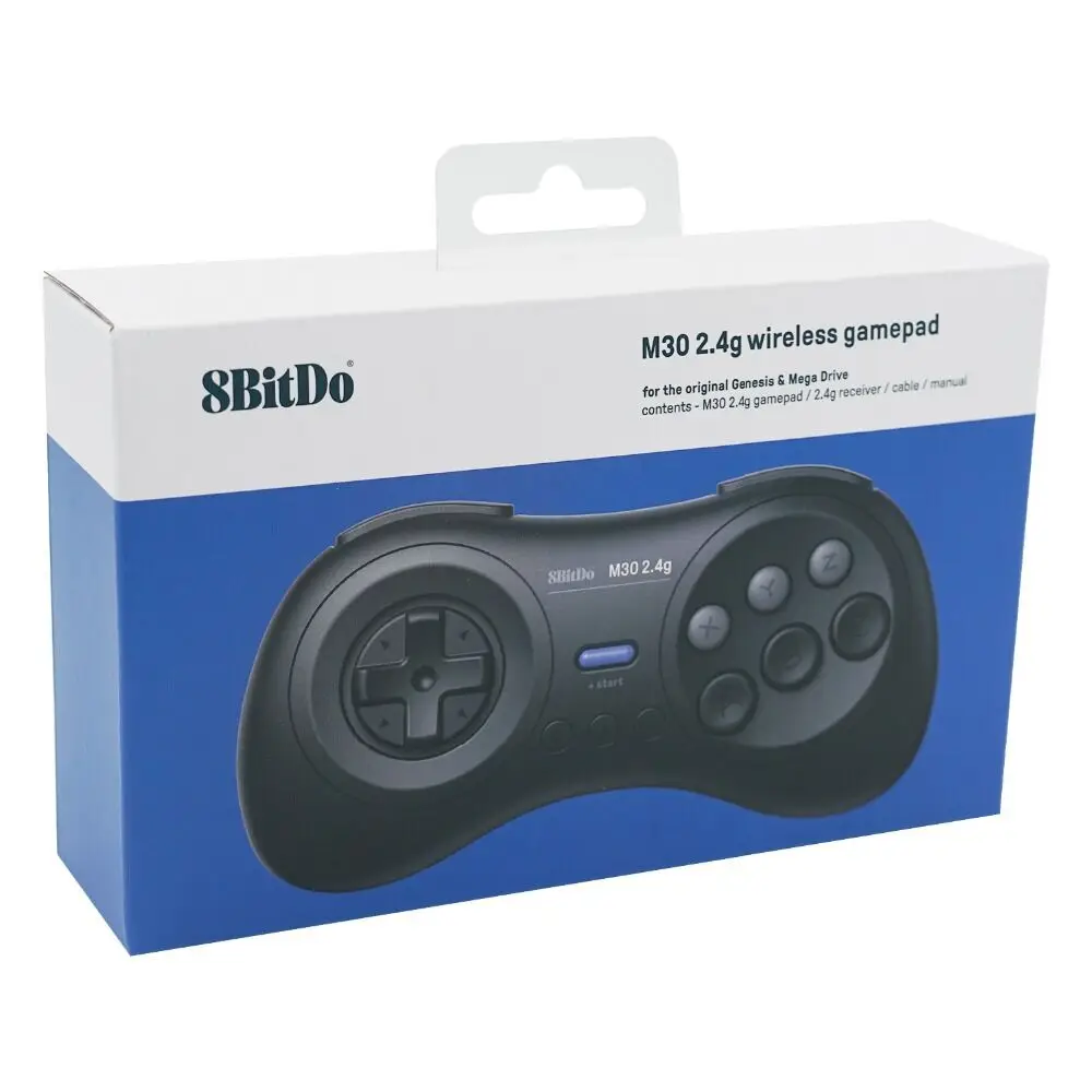 Беспроводной контроллер 8bitdo M30 2 4G геймпад ручка для Sega Genesis/для Mega Drive проводной
