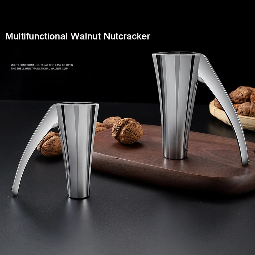 Новинка щипцы для орехового ореха из цинкового сплава тип воронки