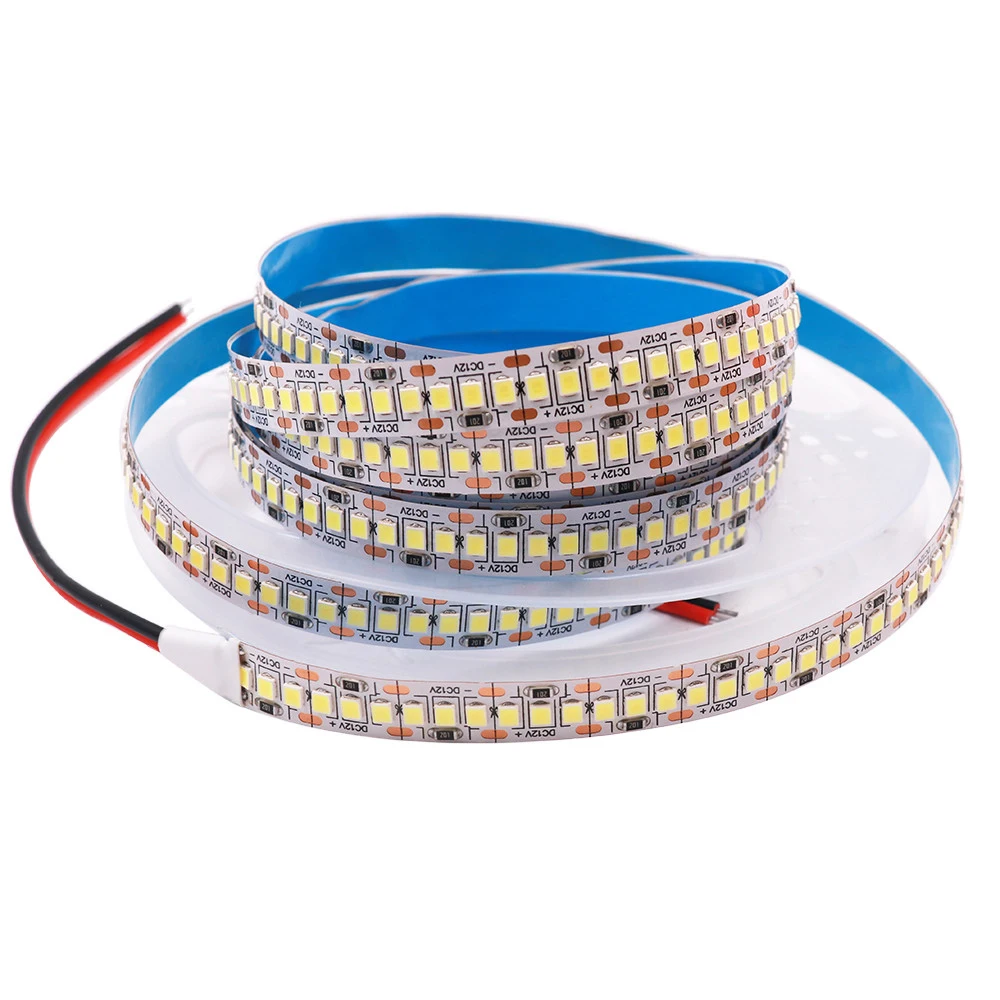 DC12V Светодиодная лента 60 120 240 480 светодиодов/м высокая яркость гибкая