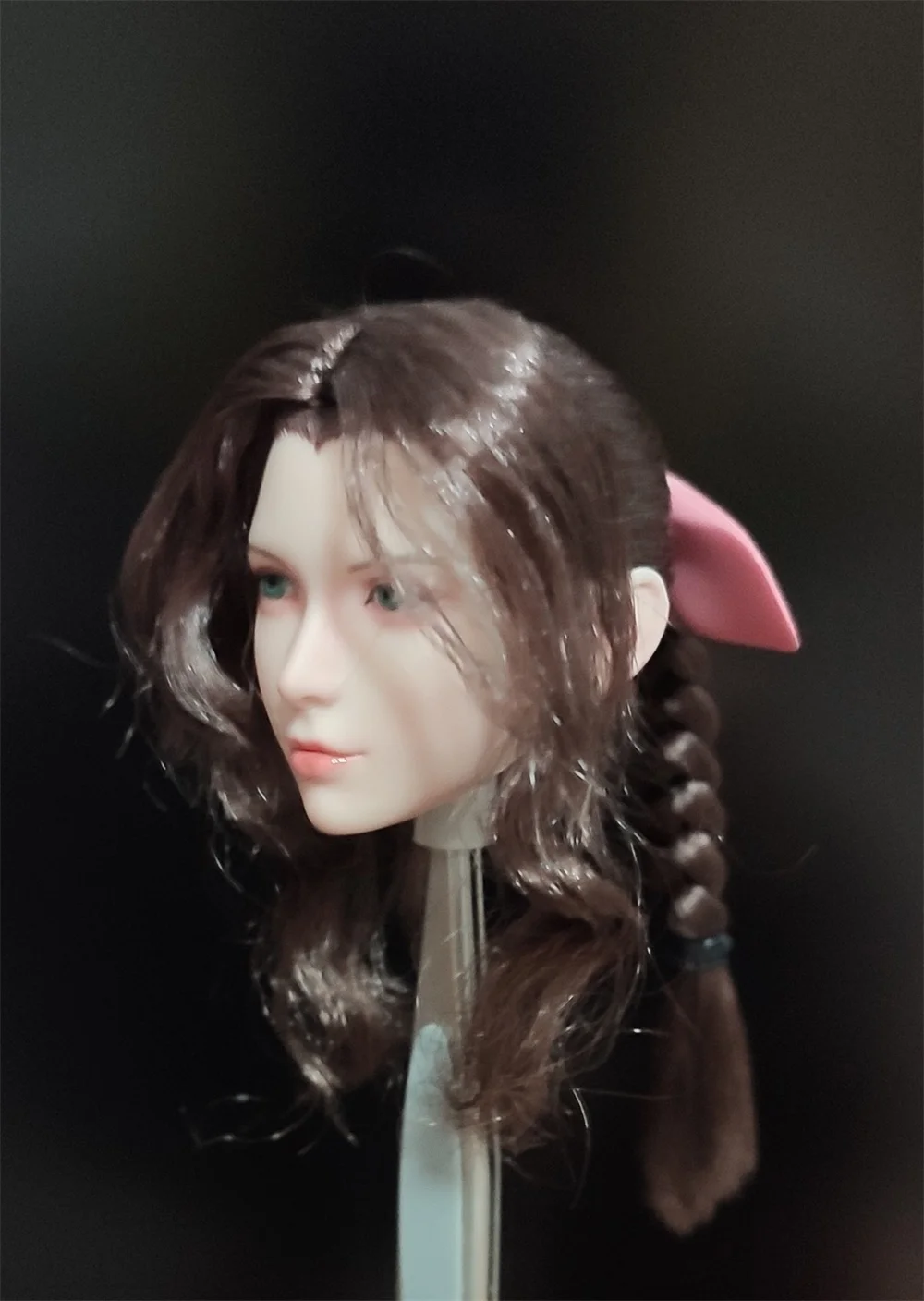 

In Stock 1/6th SUPER DUCK Fantasy Sorceress SET057 Lifelike Head Sculpture Tie Necklace Model For 12inch Body Doll Collect