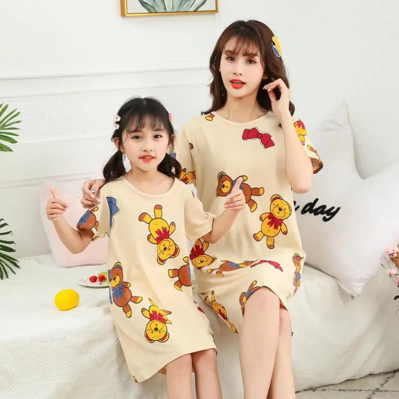 Счастливого Рождества на маму детская одежда для сна пижама маленькой девочки