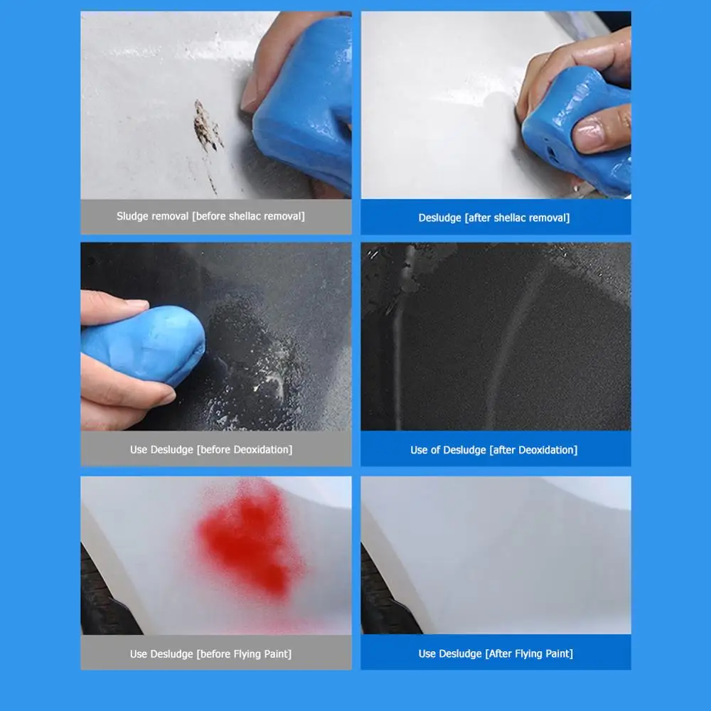 Универсальная глина для мытья автомобиля 100 г Волшебная чистки Audi A3 A4 A5 A6 VW Passat Skoda