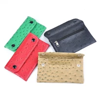 portable pu leather tobacco pouch bag tobacco storage cigarette holder waterproof smoking bag