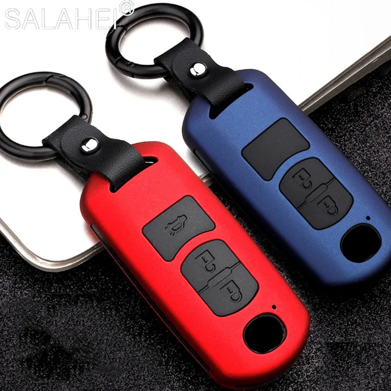 

Carbon Fiber+Silicone Car Key Case Cover Protect For Mazda 2356 Demio CX-3 CX-4 CX-5 CX-7 CX8 CX-9 MX5 Axela Atenza 2015-2019