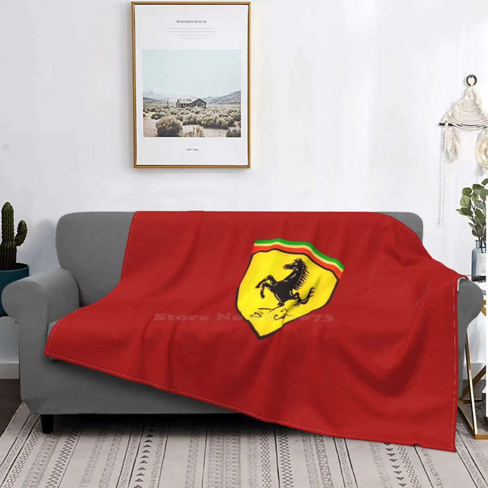 

Scuderia F1 Hot Sale Printing High Qiality Flannel Blanket Scuderia Vettel Racing Scuderia Leclerc Vettel Motorsport Kimi Raik