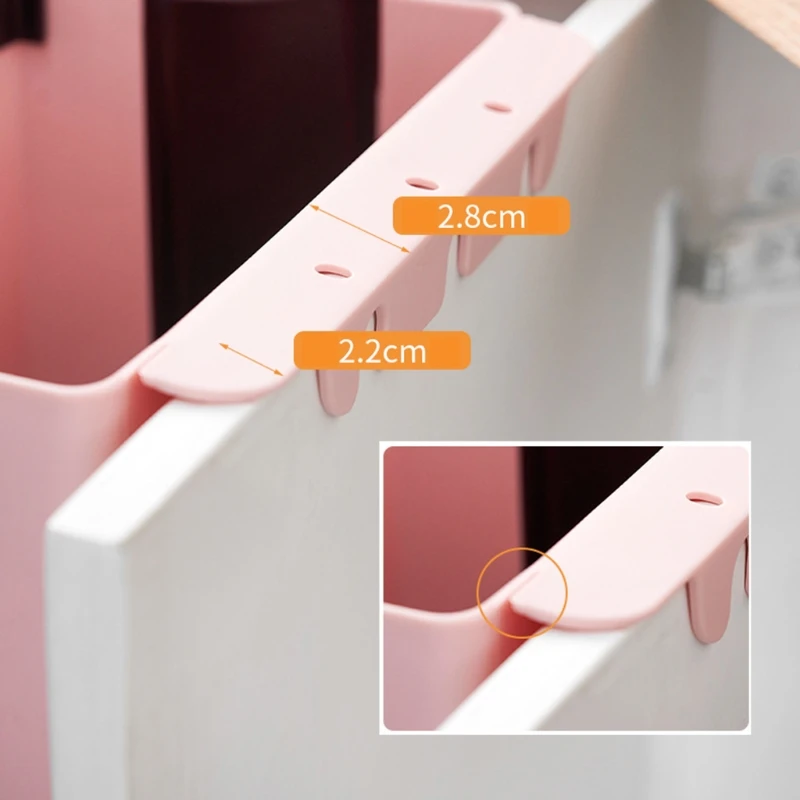 

Folding Trash Can Wall Mounted Waste Bin Hanging Garbage Dustbin For Kitchen Cabinet Door Bathroom Car Back Seat Rubbish Basket