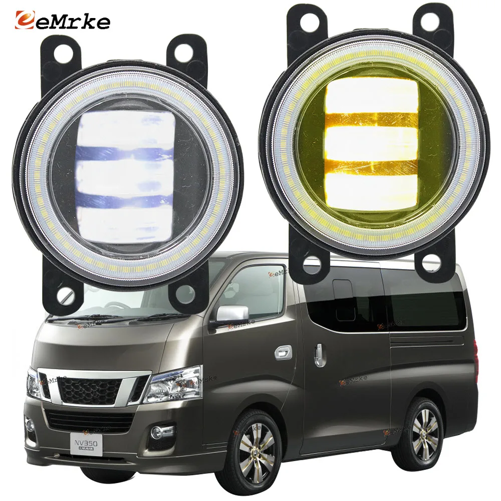 Светодиодный вождения светильник для Nissan NV350 караван E26 2012 2013 2014 2015 2016 2in1