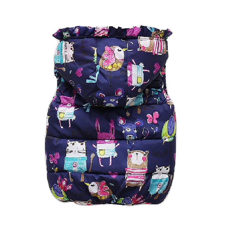 Детский жилет с капюшоном на осень/зиму|vests for girls|child vestboys waistcoat |