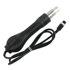 Паяльник с термофеном, ручка, нагревательный элемент, сварочные аксессуары для переделки паяльной станции 8586D