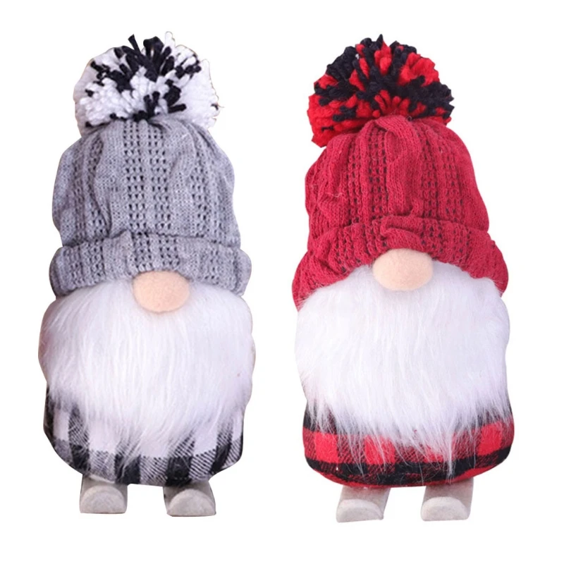 

Holiday Gnome Handmade Swedish Tomte Christmas Elf Decoration Ornaments Thanks Giving Day Gifts Home Decor