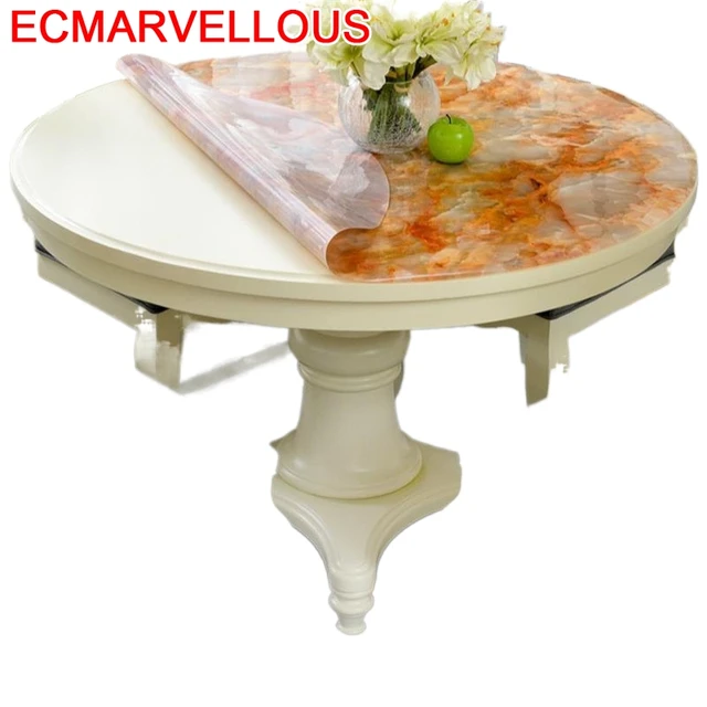 Obrus Pokojowy Household Item Waterproof Round Ronde Redondo Para Redonda Toalha De Mesa Nappe Manteles Cover PVC Table Cloth