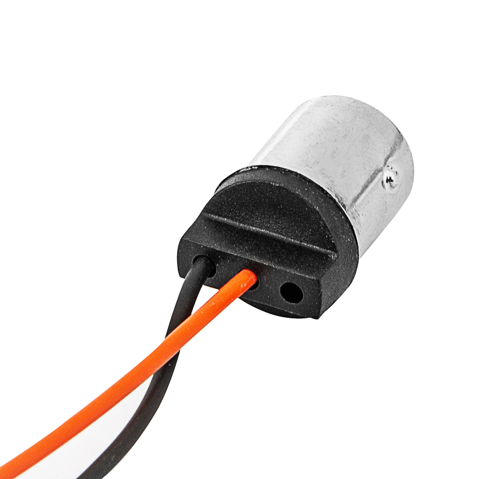 

For Harley Davidson Motorcycle Lights Front Rear 2 inch Bullet LED Round Plate Turn Signal Running Light 1156 LED Insert Amber