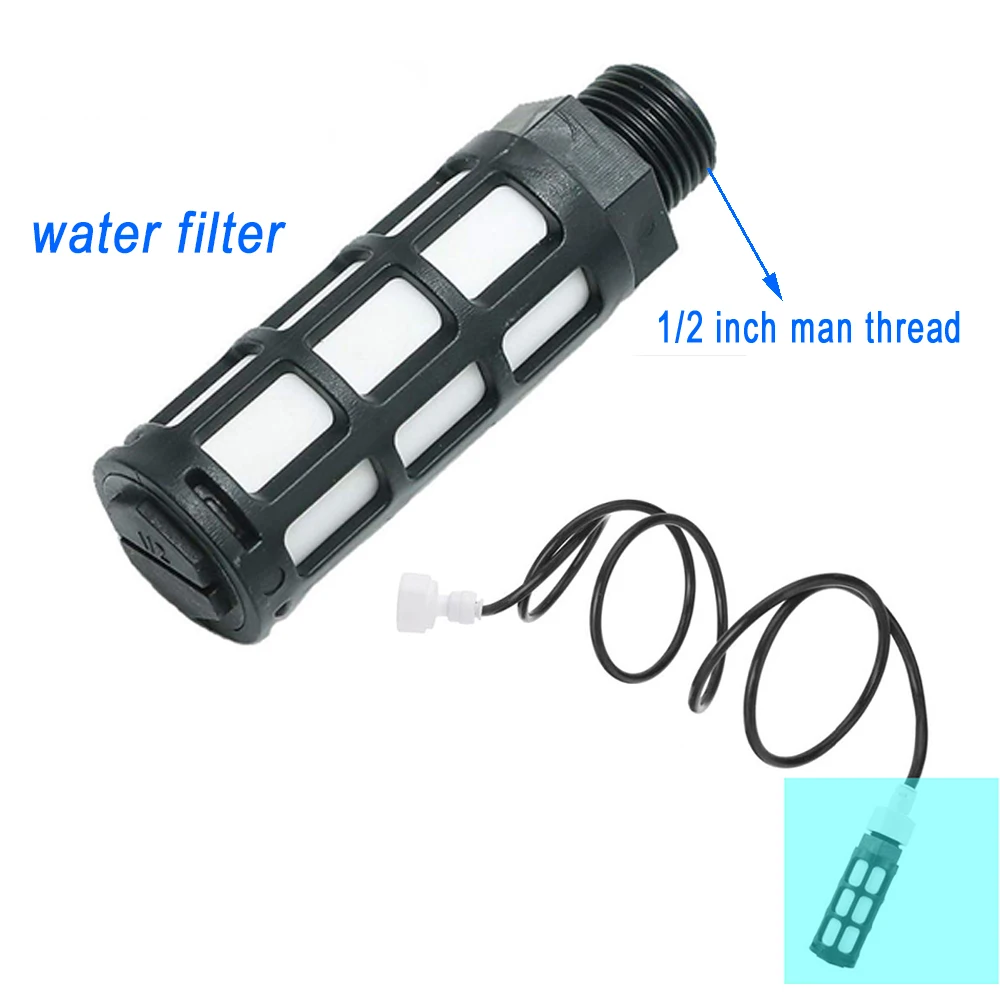 Водяной насос FF DC 12 В 60 Вт микромембранный для полива сада высокое давление 1/2
