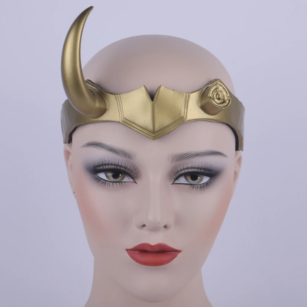 Костюм для косплея супергероя Loki из ПВХ мужская маска взрослых Хэллоуина женщин