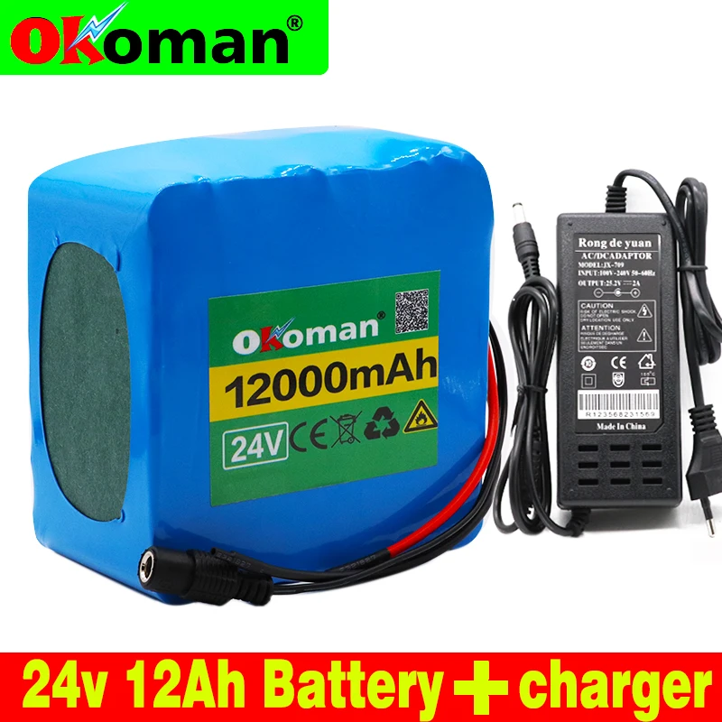 Высокая емкость 12ah литиевая батарея 25 2 V 12000mAh подходит для велосипеда