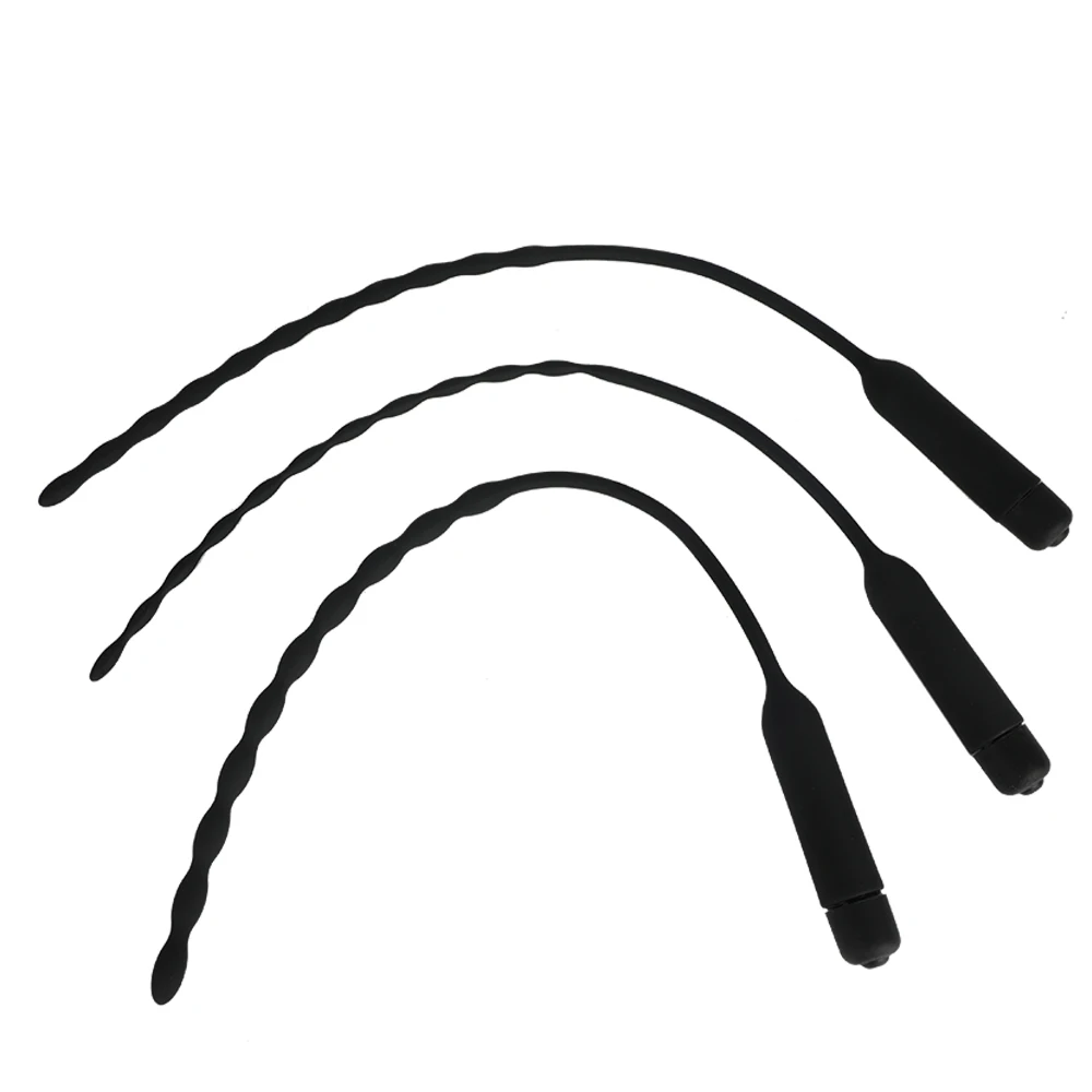 Уретральный вибратор для мужчин стимуляция пениса 10 частот вибрирующий штекер