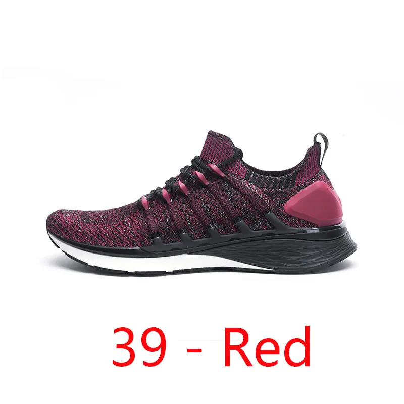 red 39 Новые Xiaomi Mijia кроссовки 3 мужские уличные спортивные Uni-moulding 3D Fishbone замок система Вязание верхние мужские кроссовки - Цвет: red 39