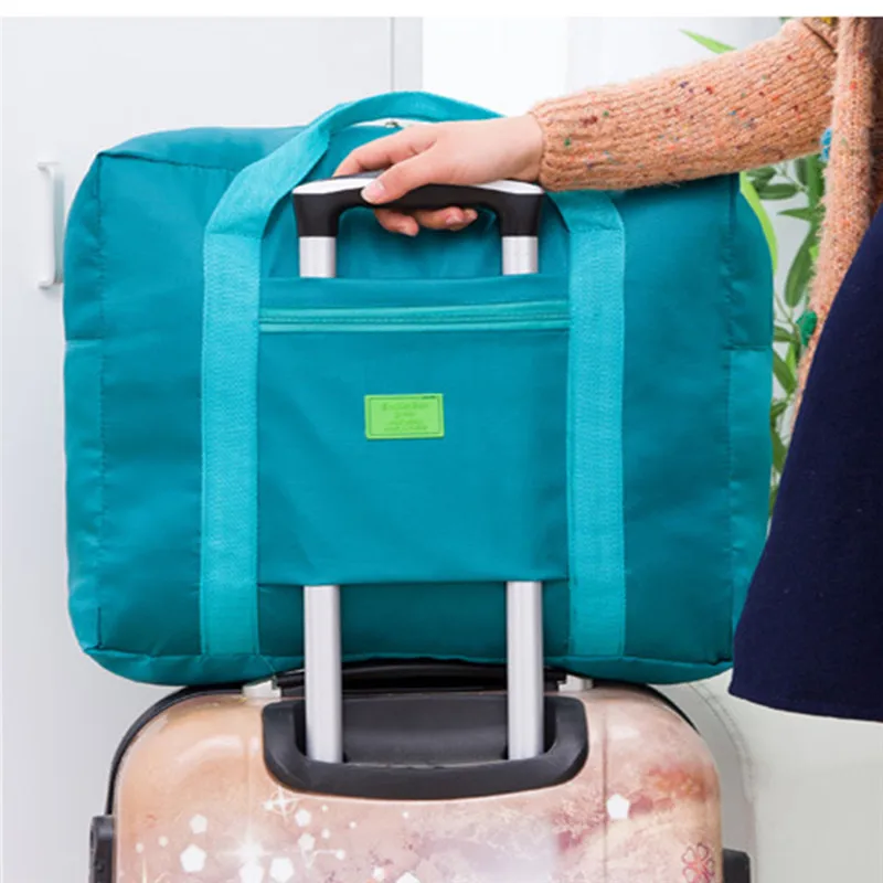 Портативный многофункциональный сумка складной дорожный сумки нейлон водонепроницаемый сумка большой емкость рука багаж бизнес поездка путешествия сумки