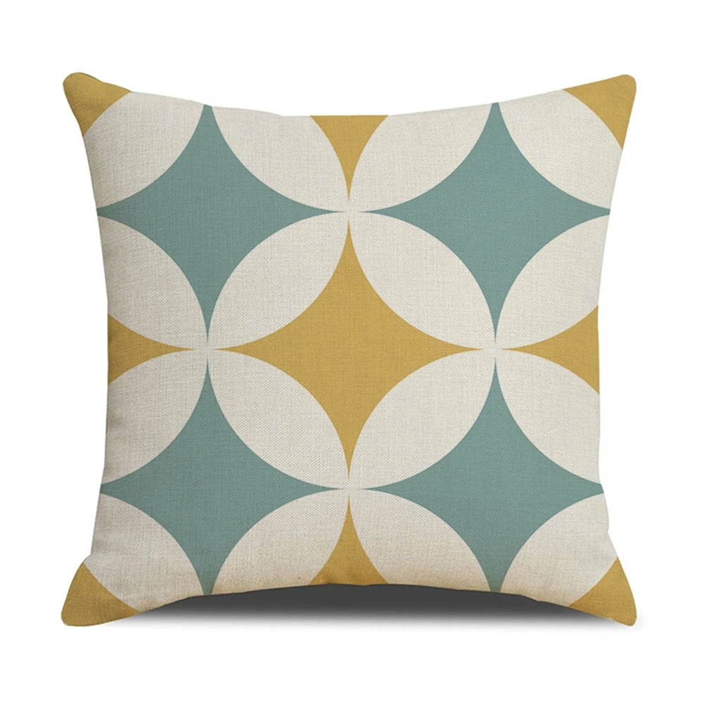 

Minimalist Plaid Art Cotton Linen Living Room Decor Sofa Car Cushion Cover Throw Pillow Case 45x45 Stylish Home Accessory