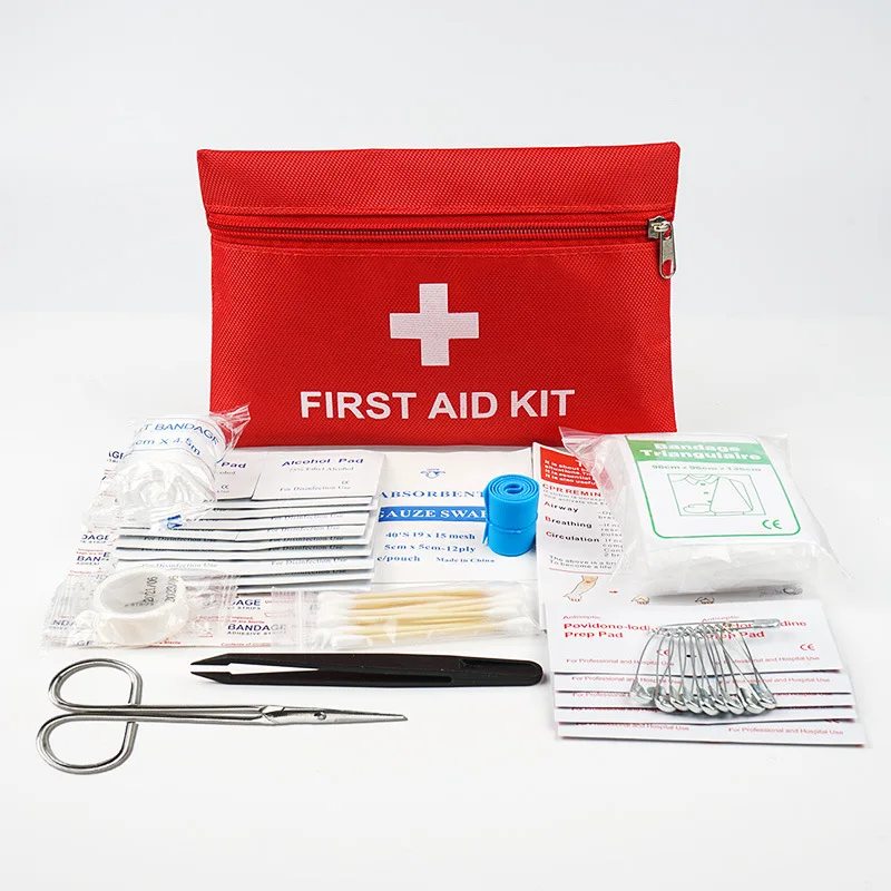 

Portable 61Pcs Emergency Survival Set First Aid Kit for Outdoor Travel Camping Hiking Waterproof Medical Bag Emergency Kit