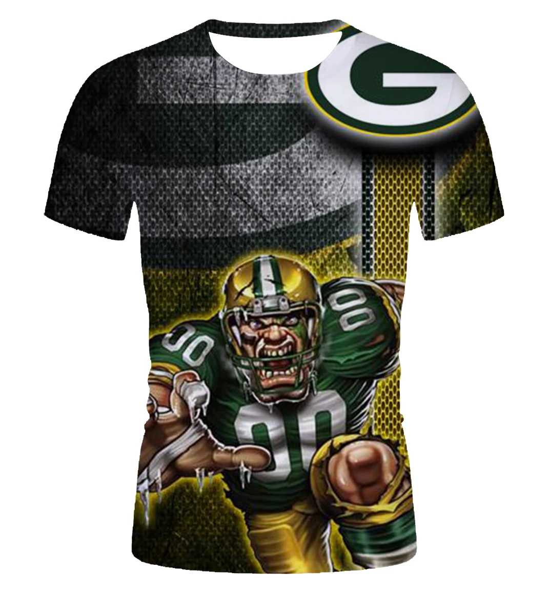 

2021 new summer 3D printing men's and women's fashion O-neck T-shirt Harajuku hip-hop casual breathable all-match top