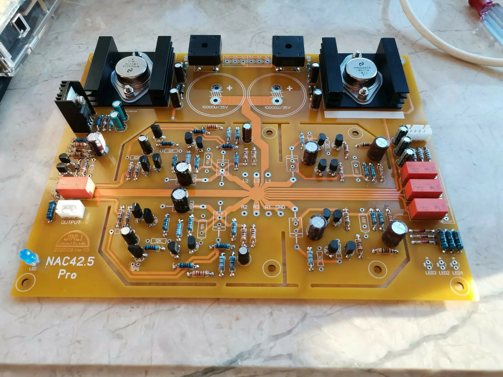 

DIY NAC42.5 Pro Preamplifier Board Bare PCB Base On NAIM NAC42.5 Preamp