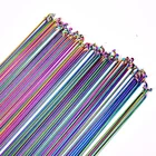 Спицы велосипедные радужные из нержавеющей стали, 14 г, вискоза, 261, 263, 265, 268, 271, 273, 275, 278, 291, 293