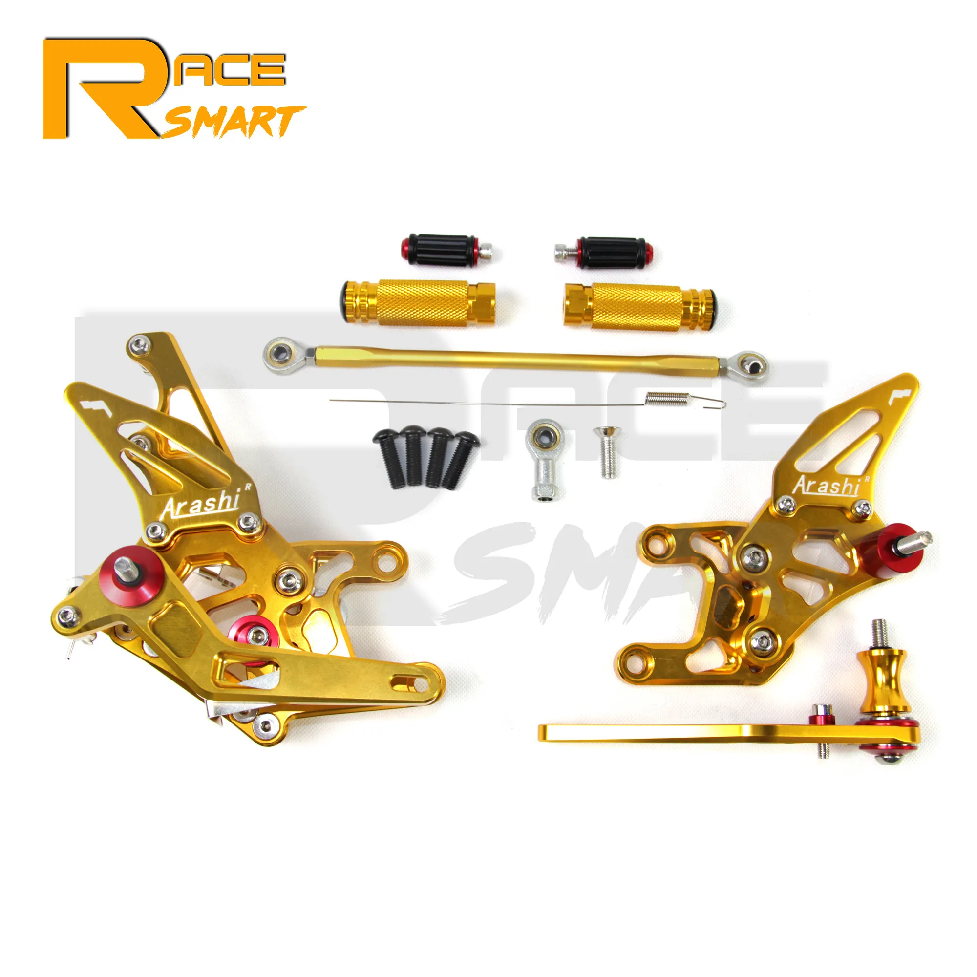 Для HONDA CBR 1000RR 2008 2011 Мотоцикл CNC регулируемый задний набор Подножки подножки