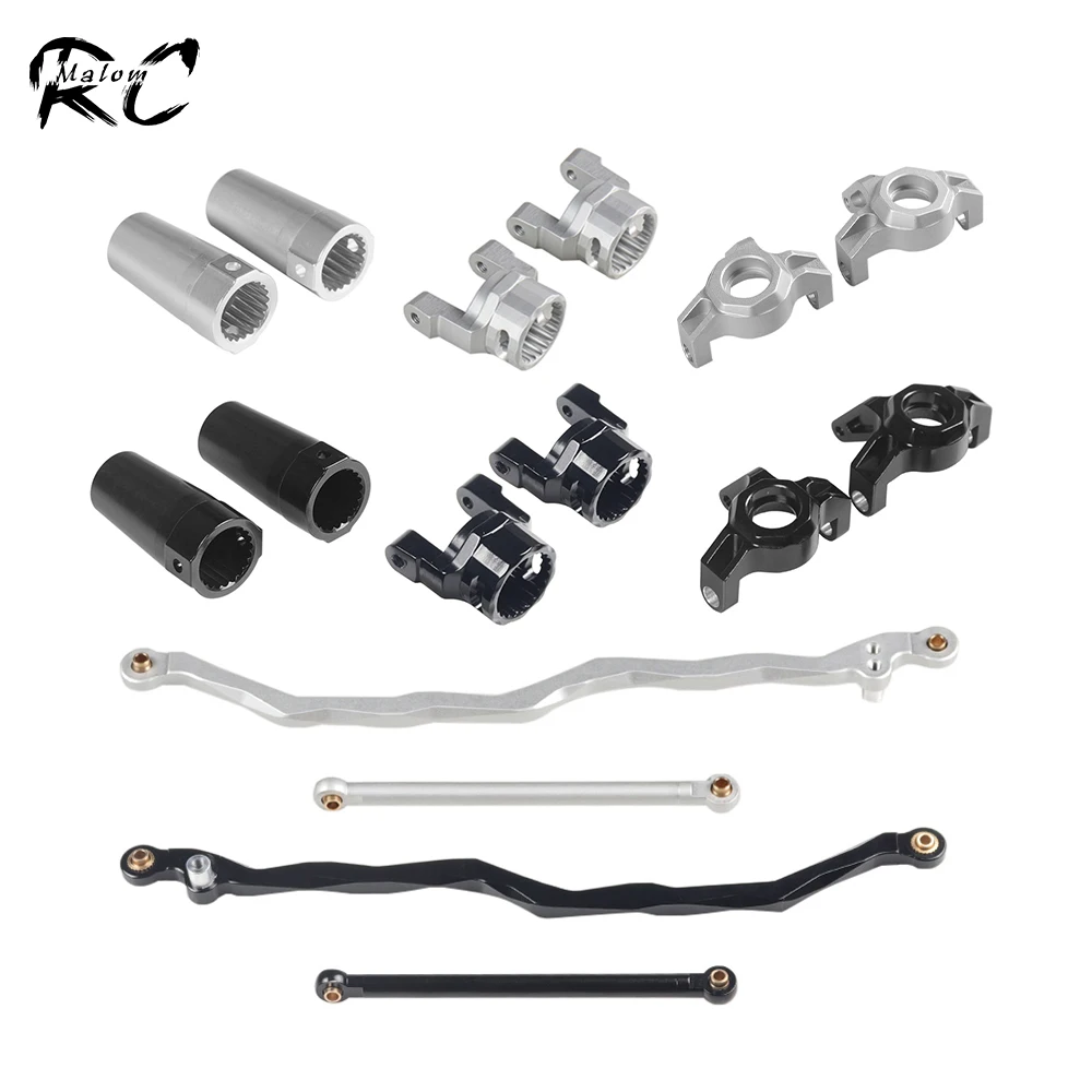 Металлический комплект адаптеров для рулевого кулака с втулкой Прямой Мост 1/10 RC