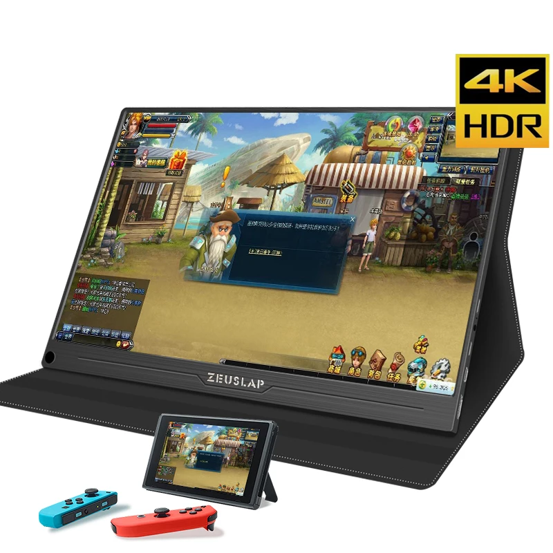 Портативный монитор 15 6 'ɴK lcd hd HDMI usb type C Дисплей для ПК ноутбука телефона