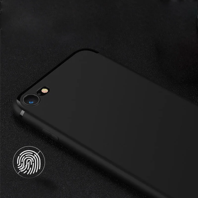 Матовый Силиконовый чехол на iPhone 11 Pro Xs Max 7 8 Plus 6 SE 2020 Чехлы для Apple SE2 XR X 6s 5s матовый