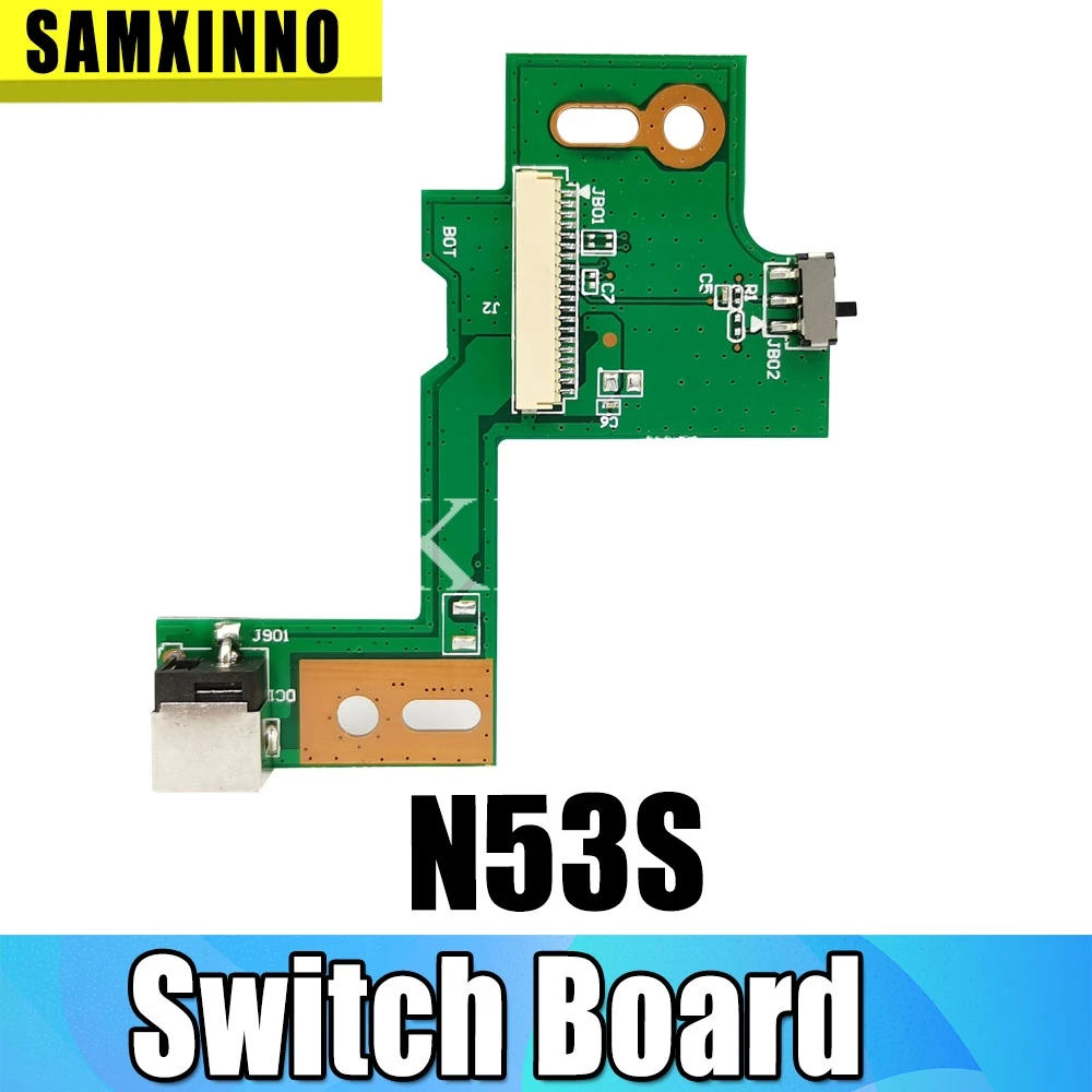 1-10 шт. Новинка! DC разъем питания USB плата для For Asus N53S N53J N53TA N53T N53D N53DA N53JF N53JN N53SN N53JG