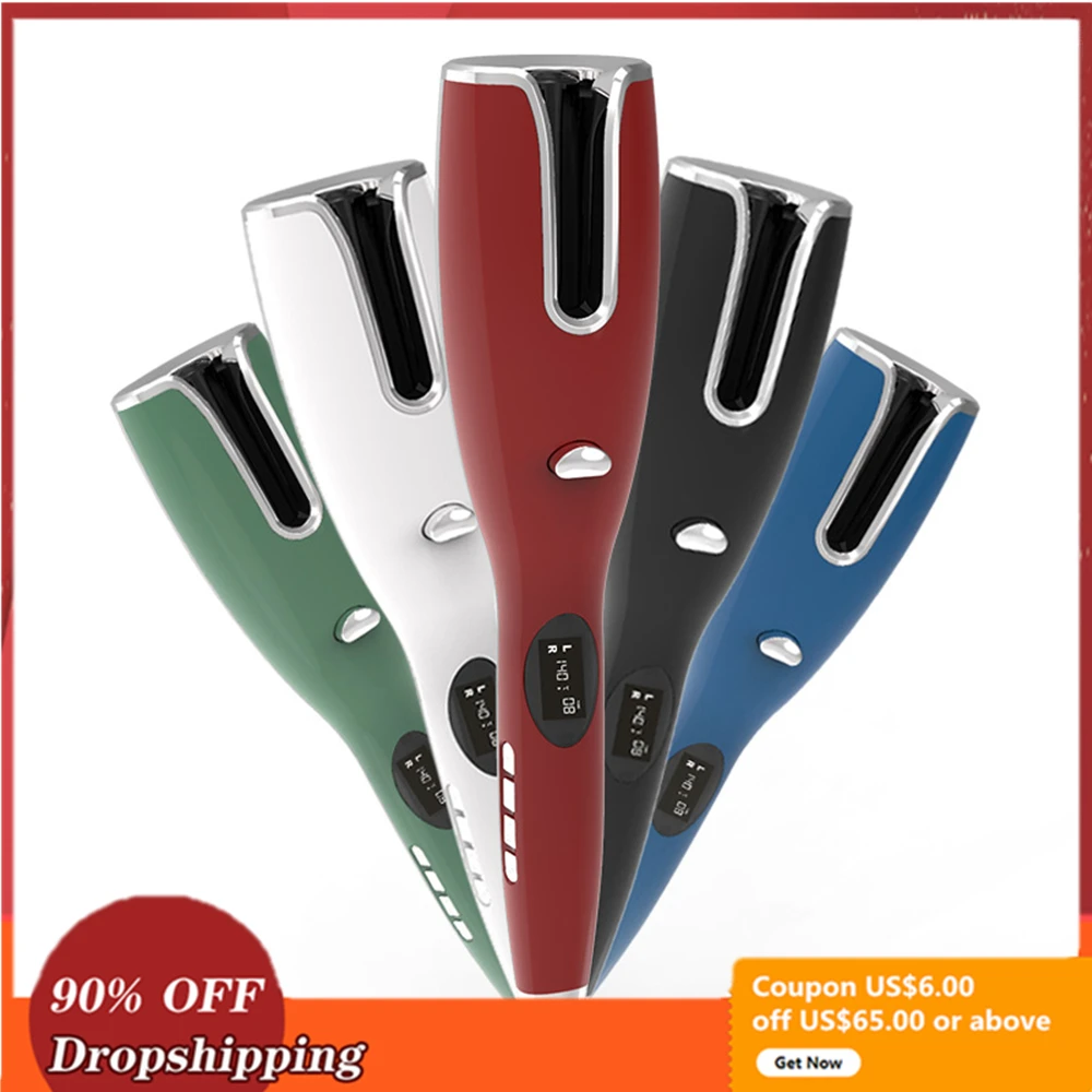 Автоматическая Плойка для завивки волос титановый утюжок создания волшебных в