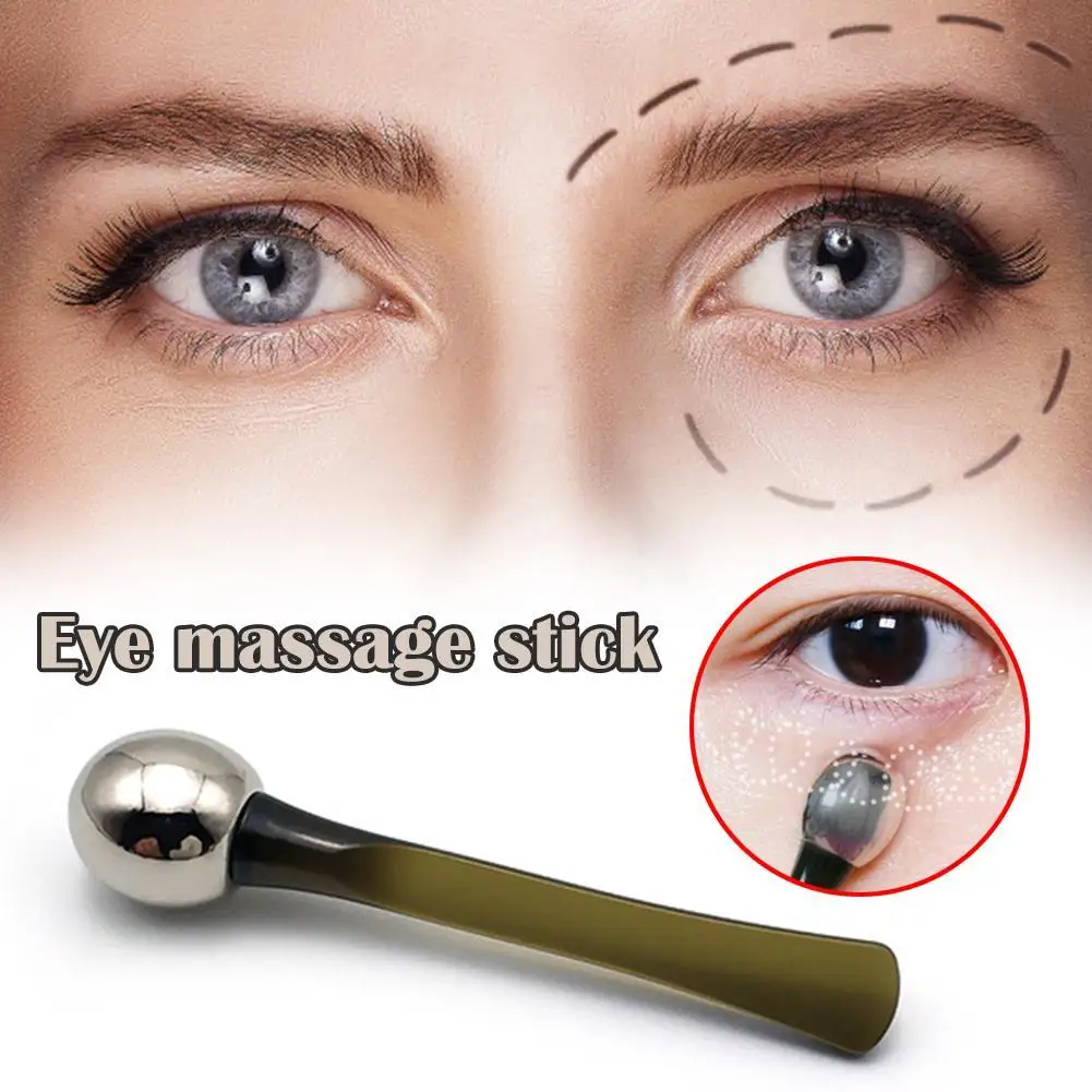 

Eye Massager Stick Eye Cream Applicator Anti Eye Pouch Dark Circles Massager Eye Skin Care Tool Handheld Iced Beauty Instruments