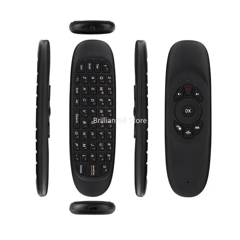 

Wireless keyboard smart remote control 2.4G for Android TV box PC rechargeable air mouse wireless mini keyboard