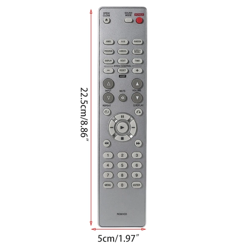 Пульт дистанционного управления для Marantz CD7004 CD8003 CD8004 CD5004 CD5003 RC001CD CD6002 CD6005 CD46 CD67 CDM3 CDM4 CDM9 Доставка на дропшиппинг.
