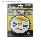 5-дюймовый семейный цепной пильный диск, деревообрабатывающая цепная пластина, инструмент, 4-дюймовый Многофункциональный диск для резьбы по дереву, угловой шлифовальный инструмент