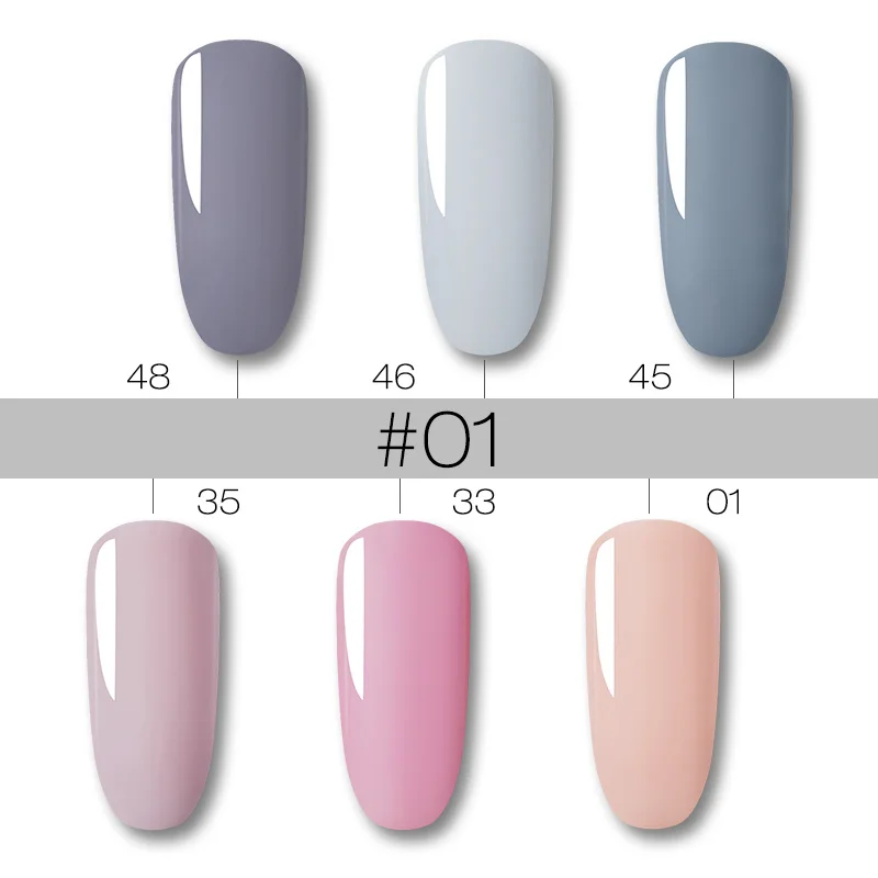 Набор гель лаков ROSALIND для ногтей 6 шт. 15 мл|Лак ногтей| |