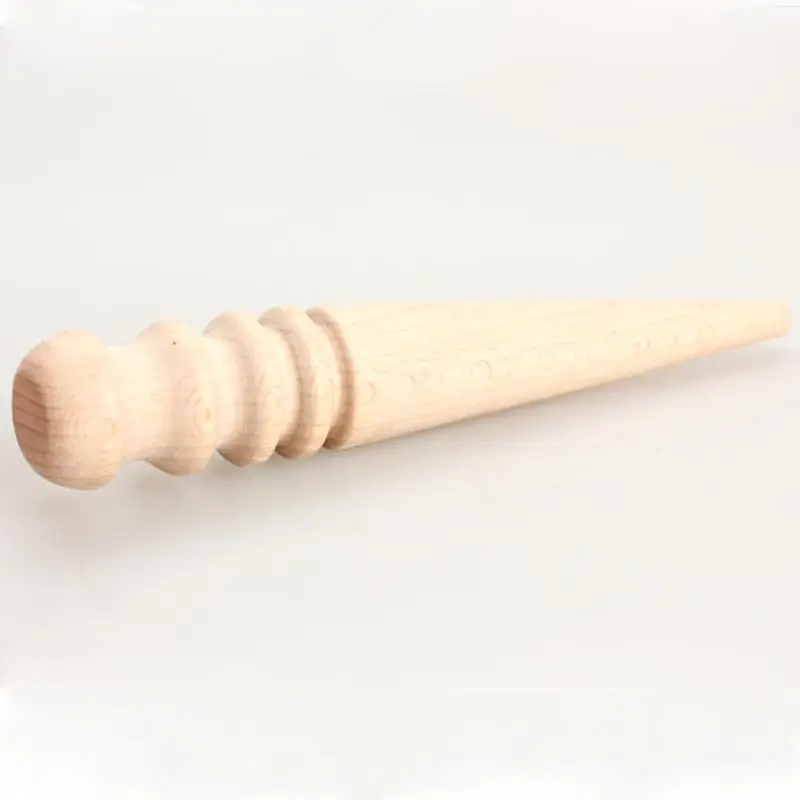 1 шт. кожевенное ремесло круглая деревянная кромка многоразмерный полировщик