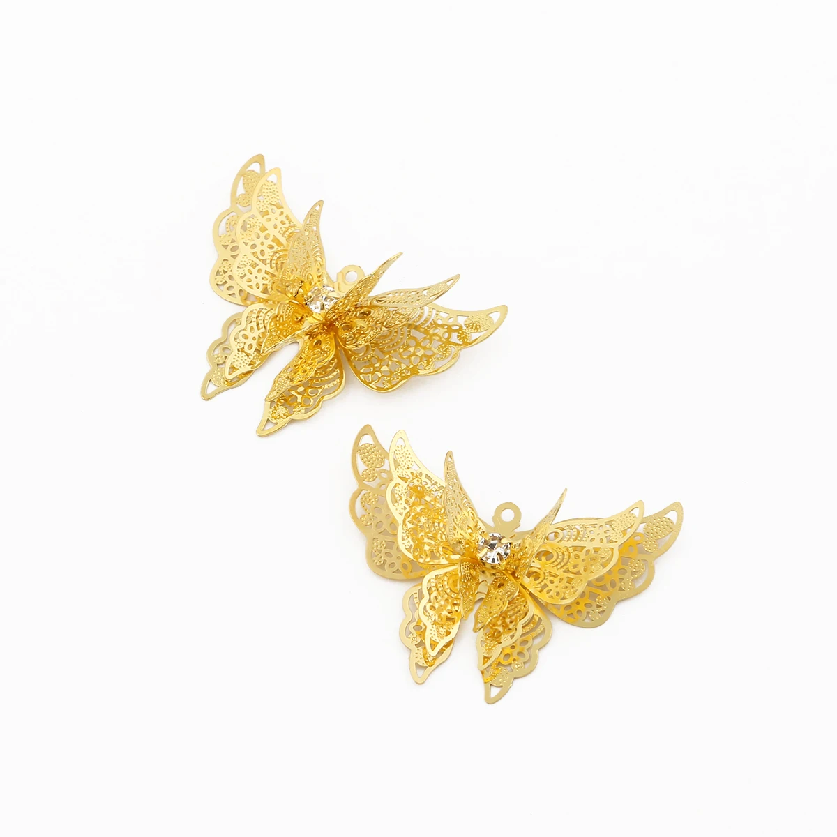 1 шт. модная Многоуровневая подвеска-бабочка из сплава для изготовления