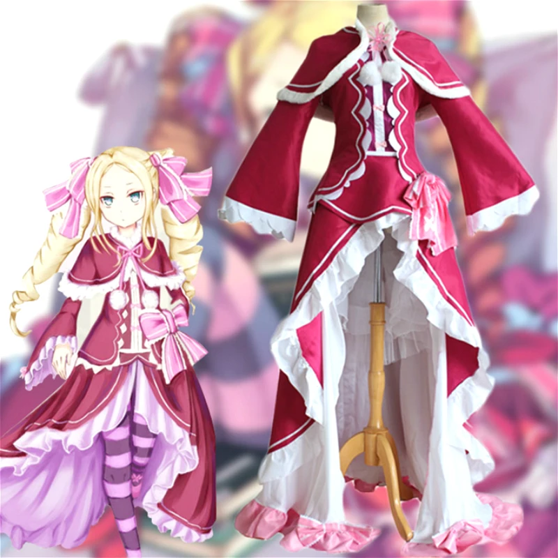 

Anime Re Life In A Different World From Zero Halloween Cosplay Clothes Set Beatrice Cos Costume Set Beatrice Female