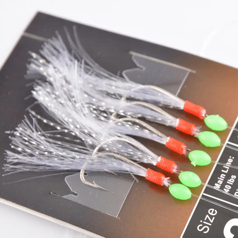 GloryStar 25 шт./компл. углеродного Сталь бронзовых морских рыболовных крючков со