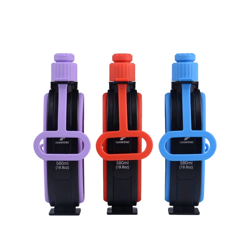 580 мл Складная Военная бутылка для воды новый дизайн силиконовый чайник столовая