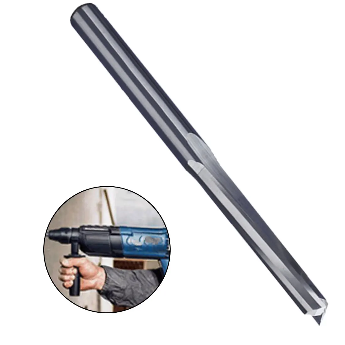 Прямые принадлежности для резьбы с двумя зубьями фрезы ЧПУ прямые гравировки 10