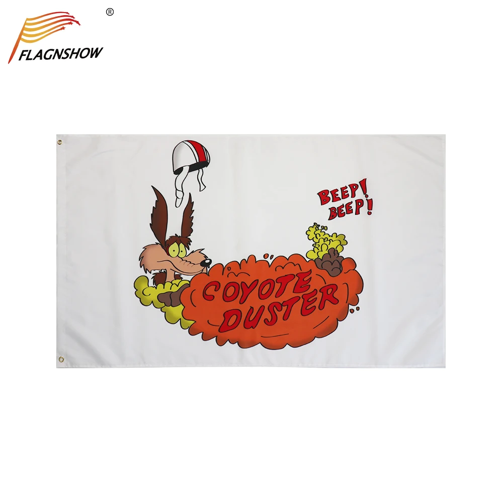 

3x5 Ft Coyote Duster Decor Flag