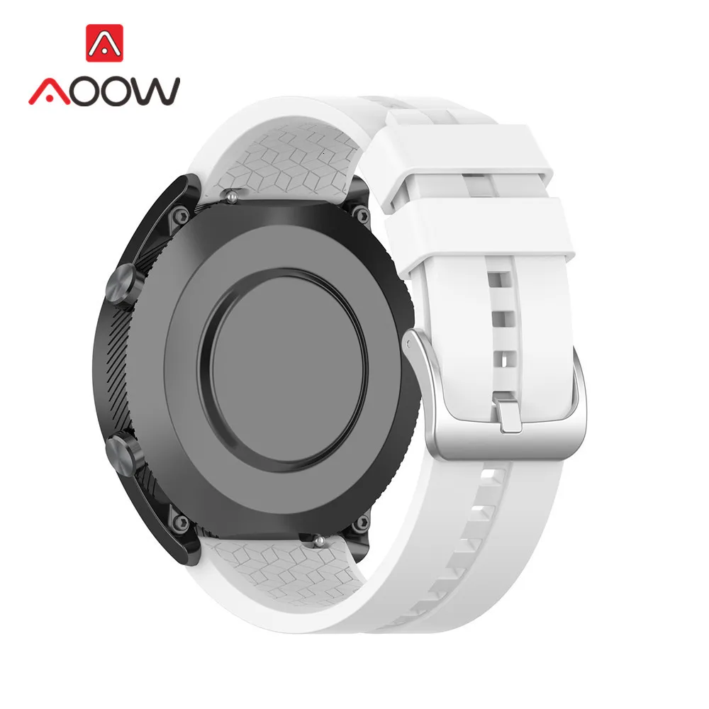 Мягкий спортивный силиконовый ремешок 22 мм для huawei Watch GT 2 Active/элегантный Honor Magic быстросъемный браслет для умных часов