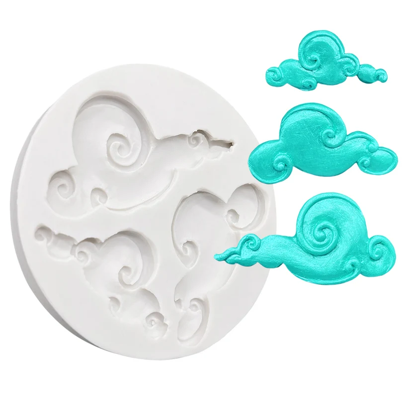 

Силиконовая форма в форме облака для поделок, инструменты из смолы, кекс, фотография