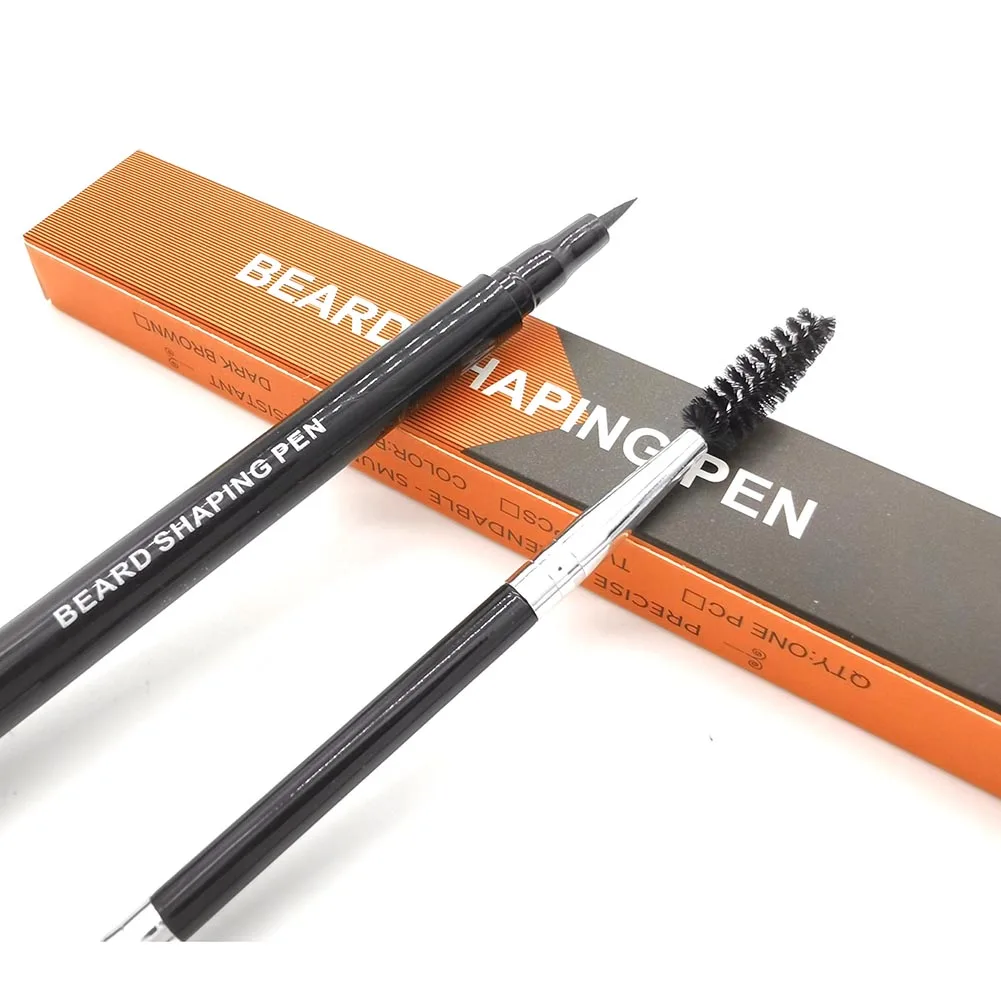 

2 in 1 Men Beard Growth Pen Beard Mustache Enhancer Facial Hair Repair Shape Regrowth Pen