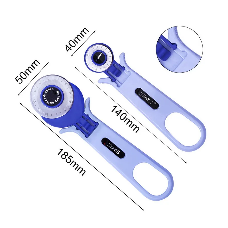 1 шт. 28 мм 45 резак для ткани контурный крафтинга шитья стеганая ткань кожаная