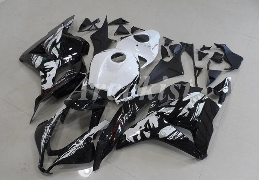 

New ABS Motorcycle whole Fairings kit Fit For Honda CBR600RR F5 2009 2010 2011 2012 09 10 11 12 Custom Free black white